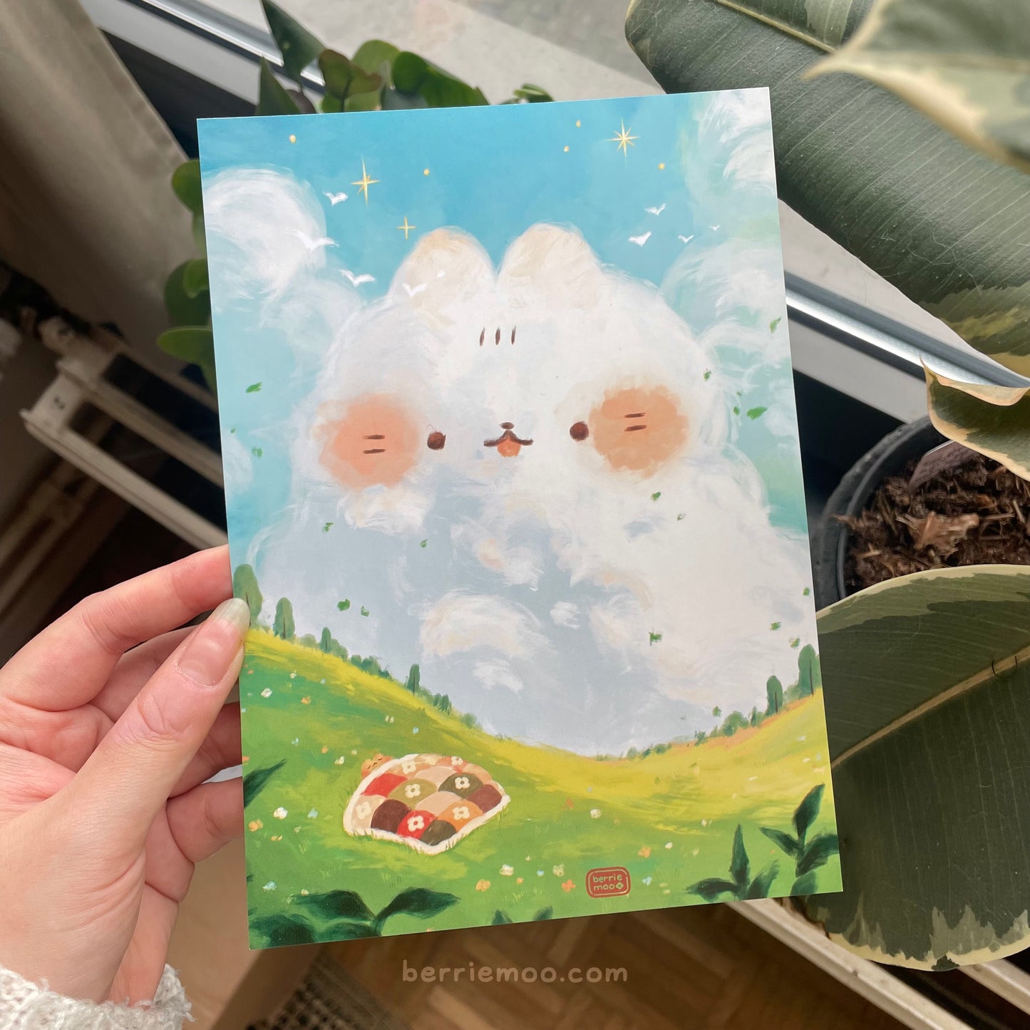 Cloudy Nap - Print