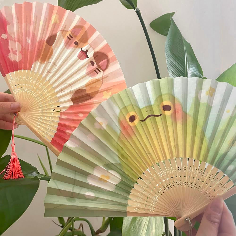 Froggy - Folding Fan