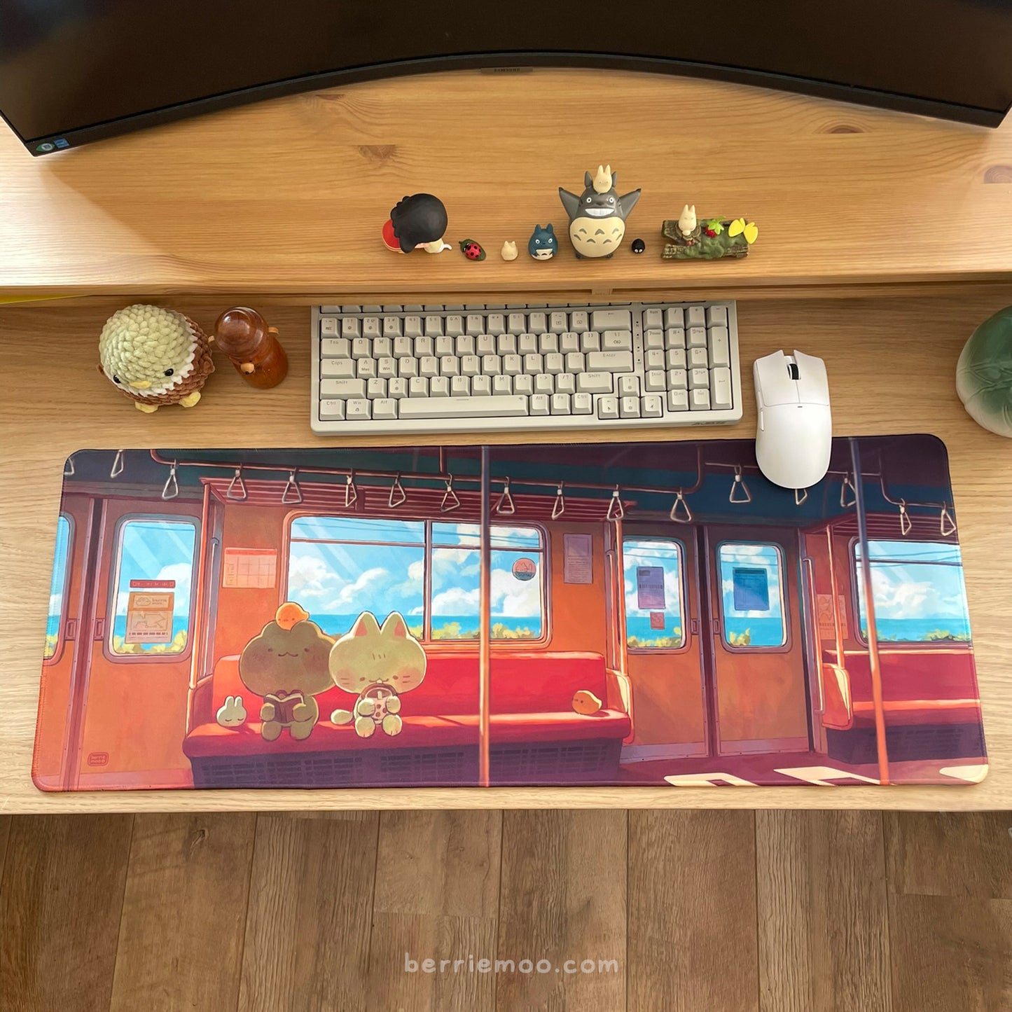 Train Ride - Deskmat