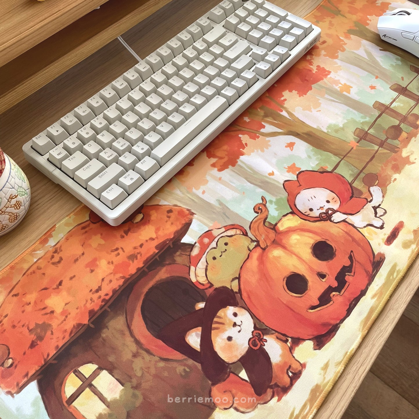 Pumpkin Picking - Deskmat