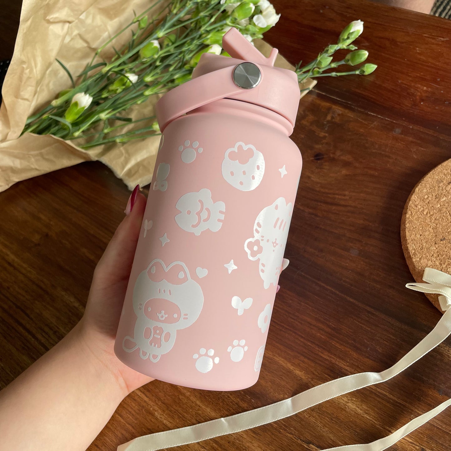 Kitty - Insulated Water Bottle