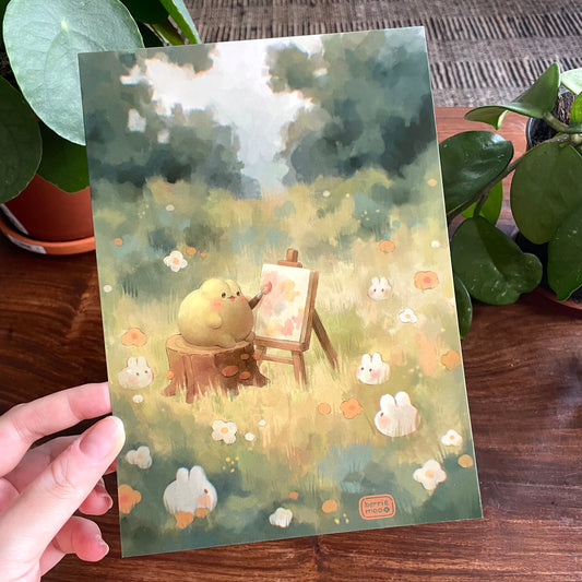 Sunny Garden - Print