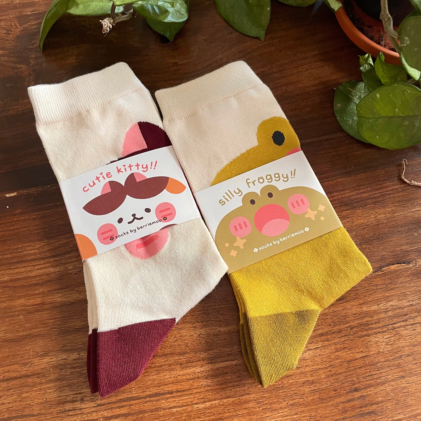 Silly Froggy - Socks