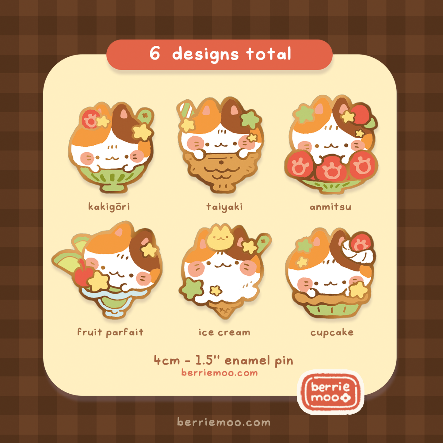 Miso 1 - Enamel Pin Blind Bag