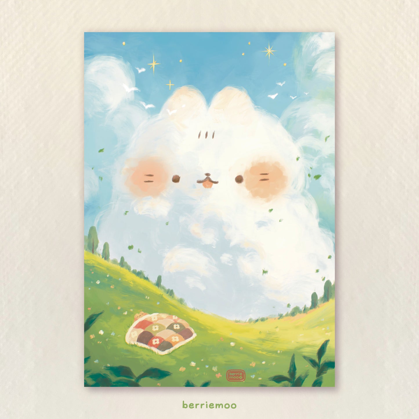 Cloudy Nap - Print