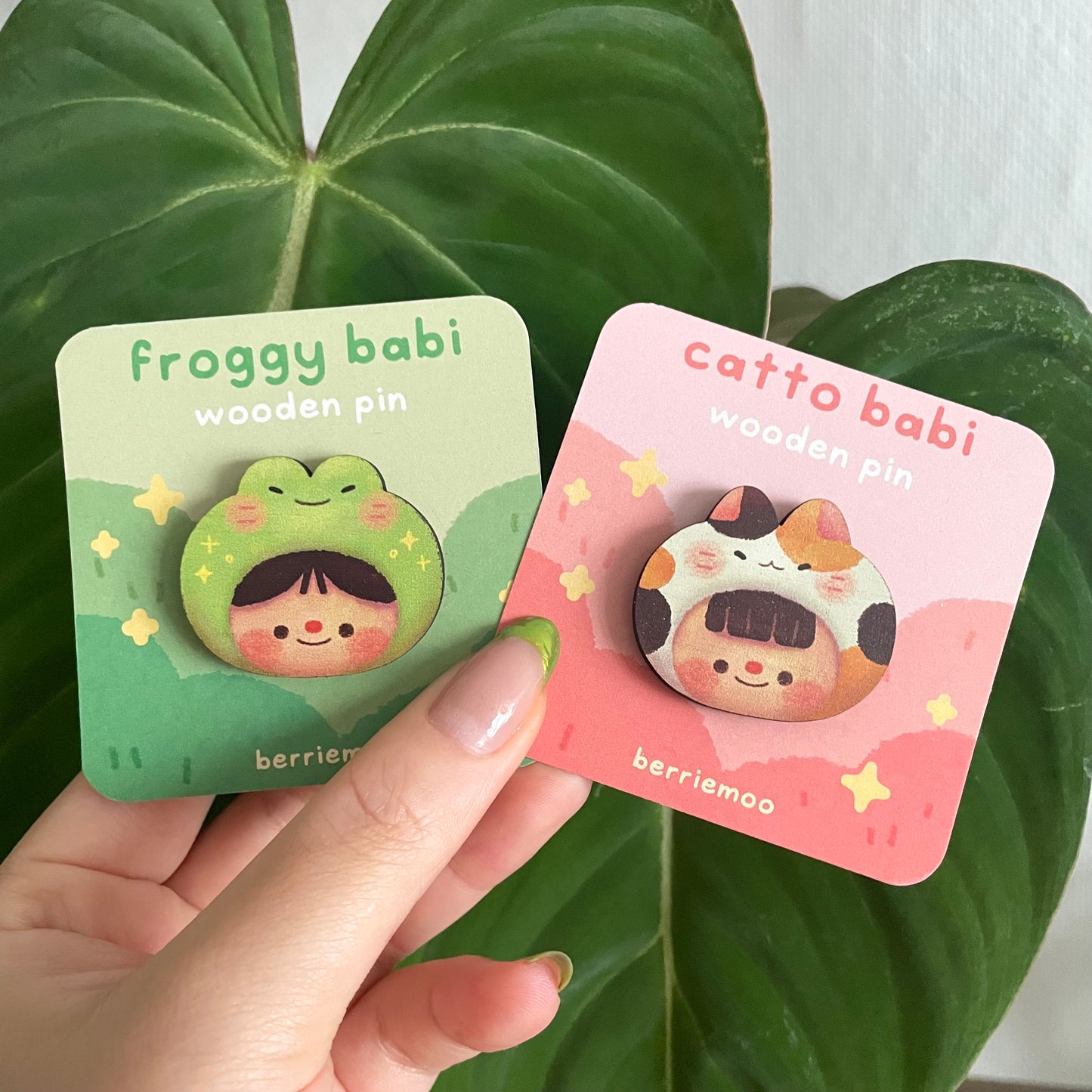Froggy Babi - Wooden Pin