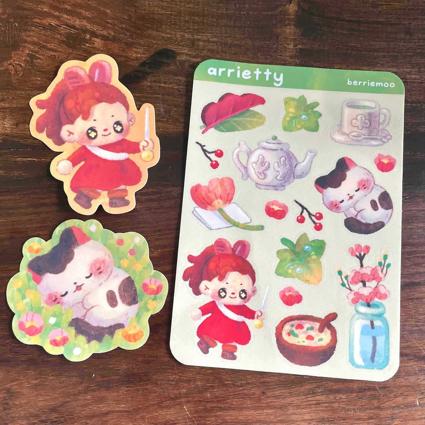 Arrietty - Vinyl Stickers