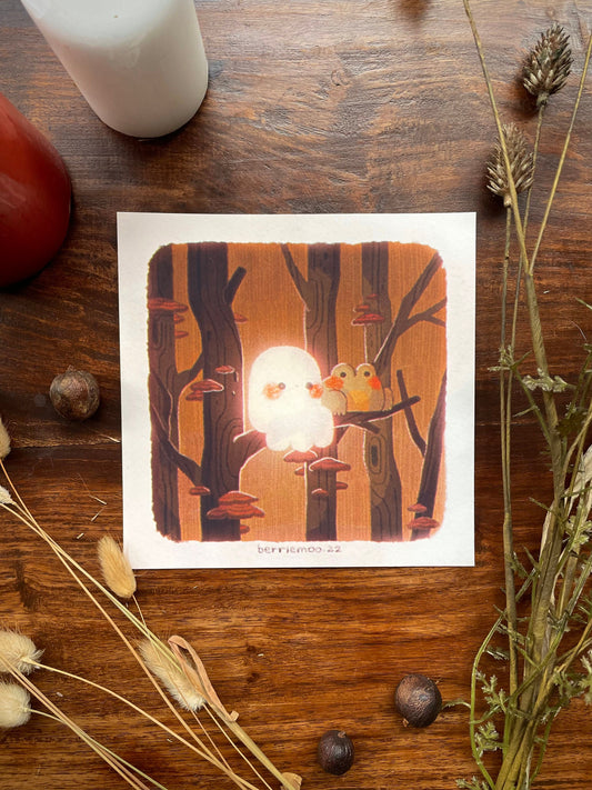 Spooky Friend - Print