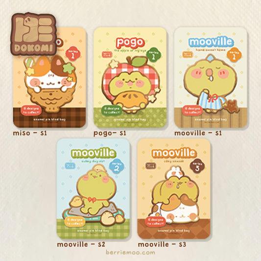 [DoKomi preorder] Enamel Pin -  Blind Bag