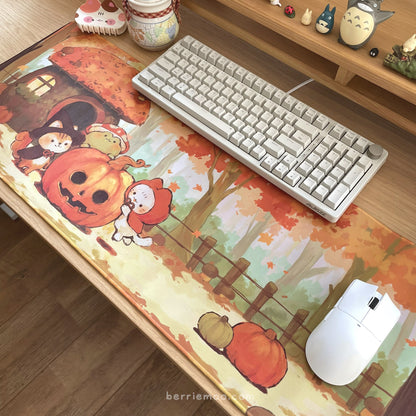 Pumpkin Picking - Deskmat