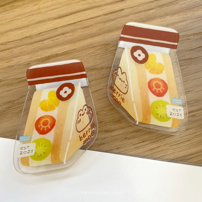 Konbini Breads - Acrylic Clips