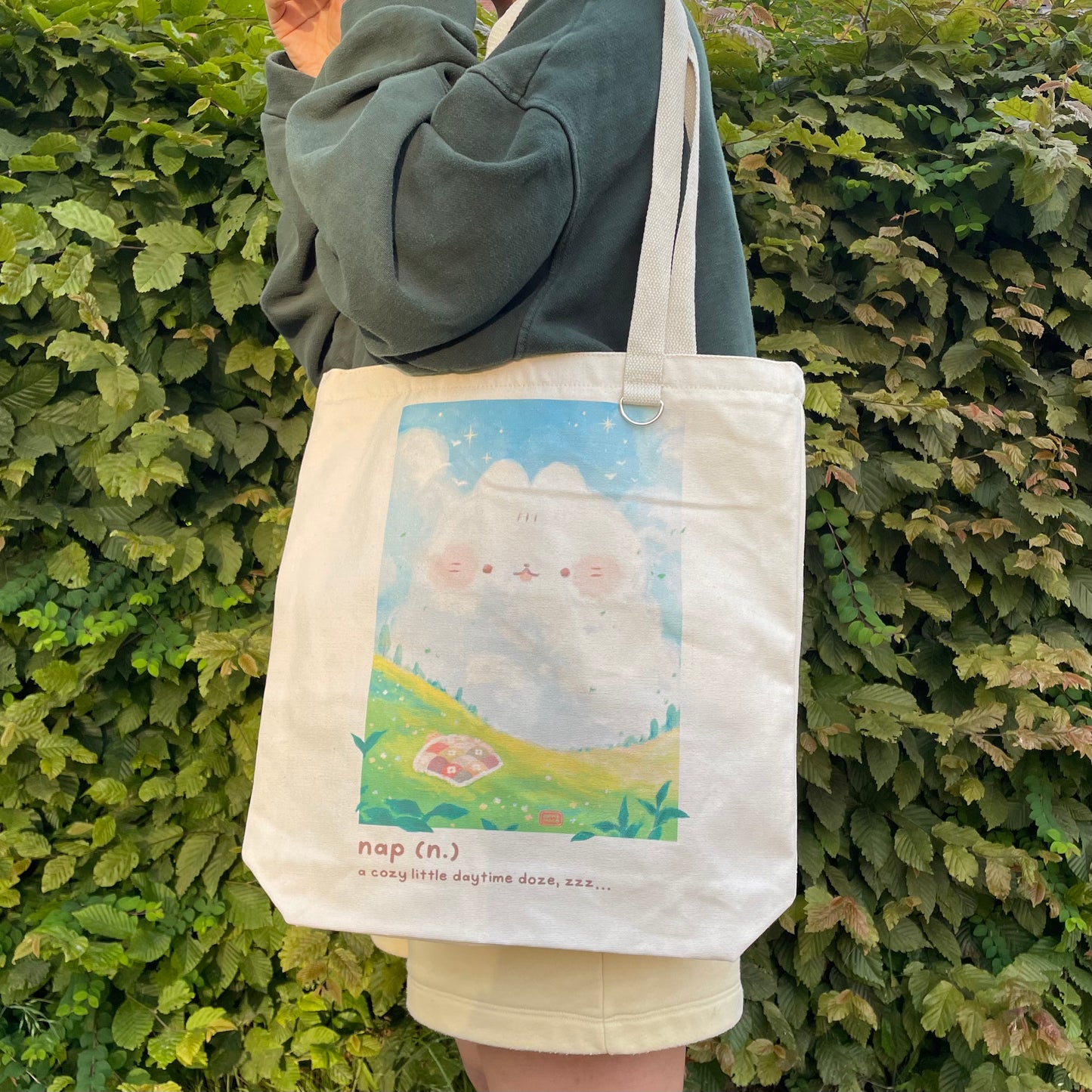 Cloudy Nap - Tote Bag