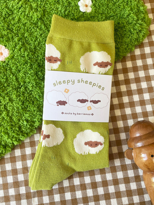 Sleepy Sheepies - Socks