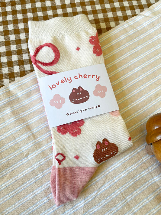 Lovely Cherry - Socks