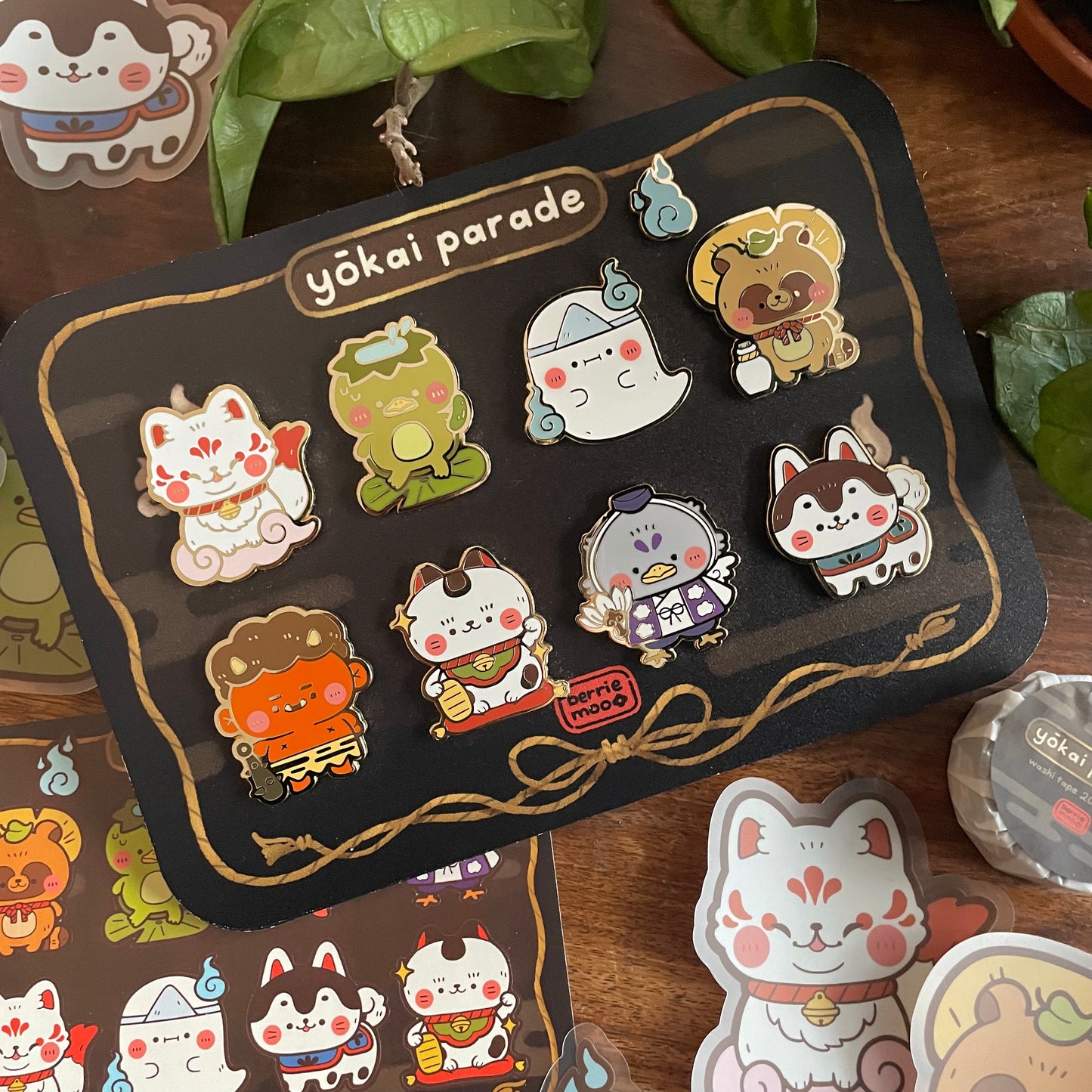 Yokai Parade - Enamel Pins