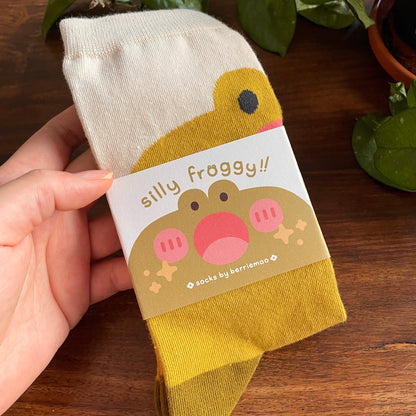 Silly Froggy - Socks