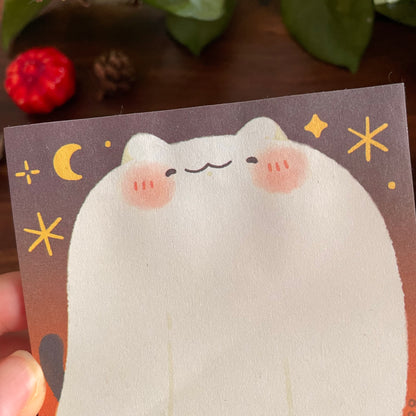 Ghost Kitty - Sticky Notes