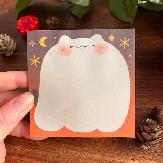 Ghost Kitty - Sticky Notes