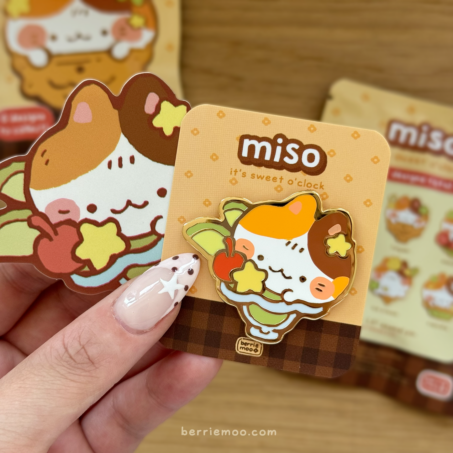 Miso 1 - Enamel Pin Blind Bag