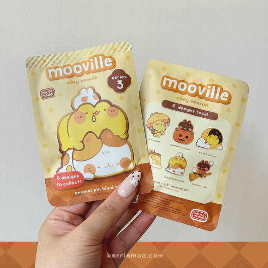 Mooville 3 - Enamel Pin Blind Bag