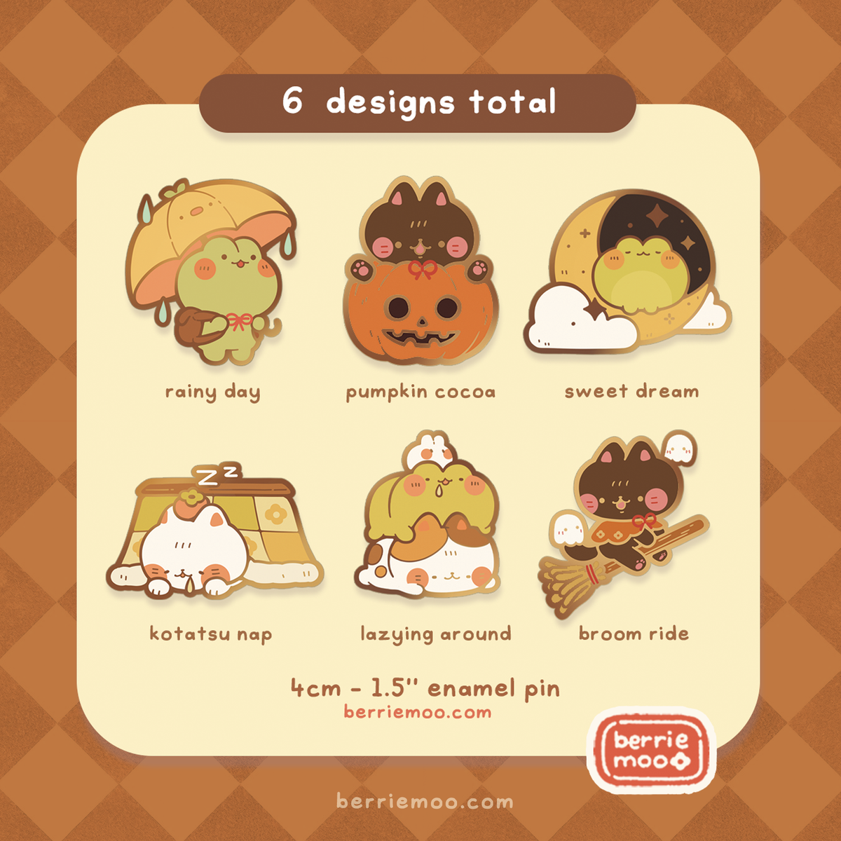 Mooville 3 - Enamel Pin Blind Bag