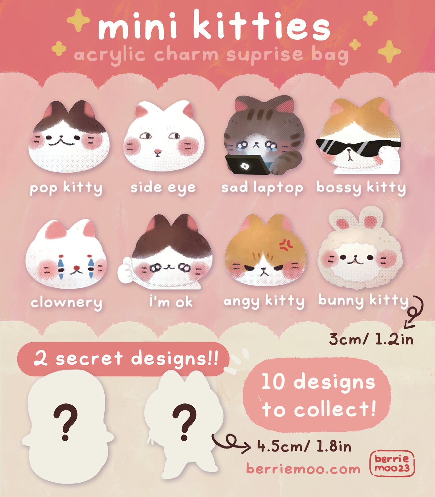 Mini Kitties - Blind Bag – berriemoo