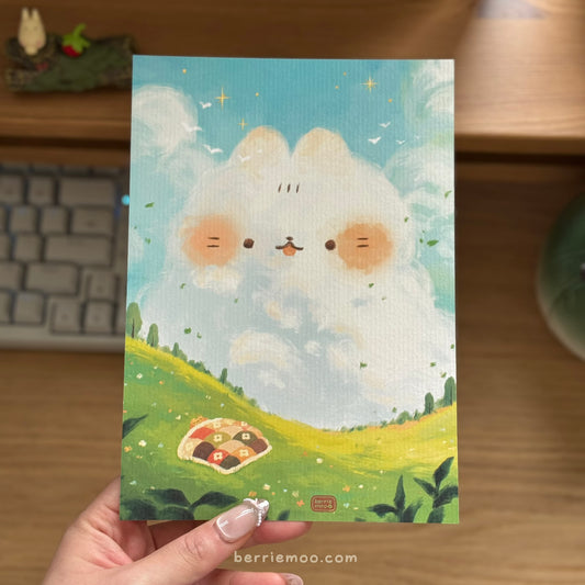 Cloudy Nap - Print
