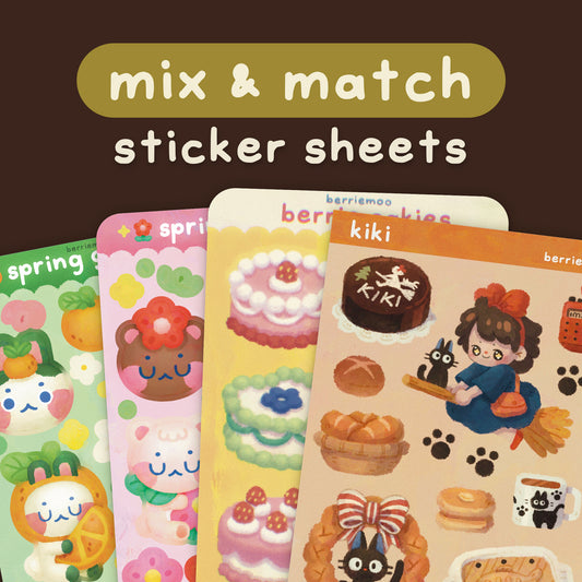 Mix & Match Sticker Sheet Bundle