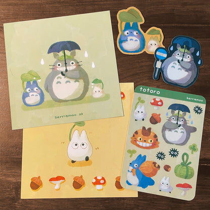 Totoro - Vinyl Stickers