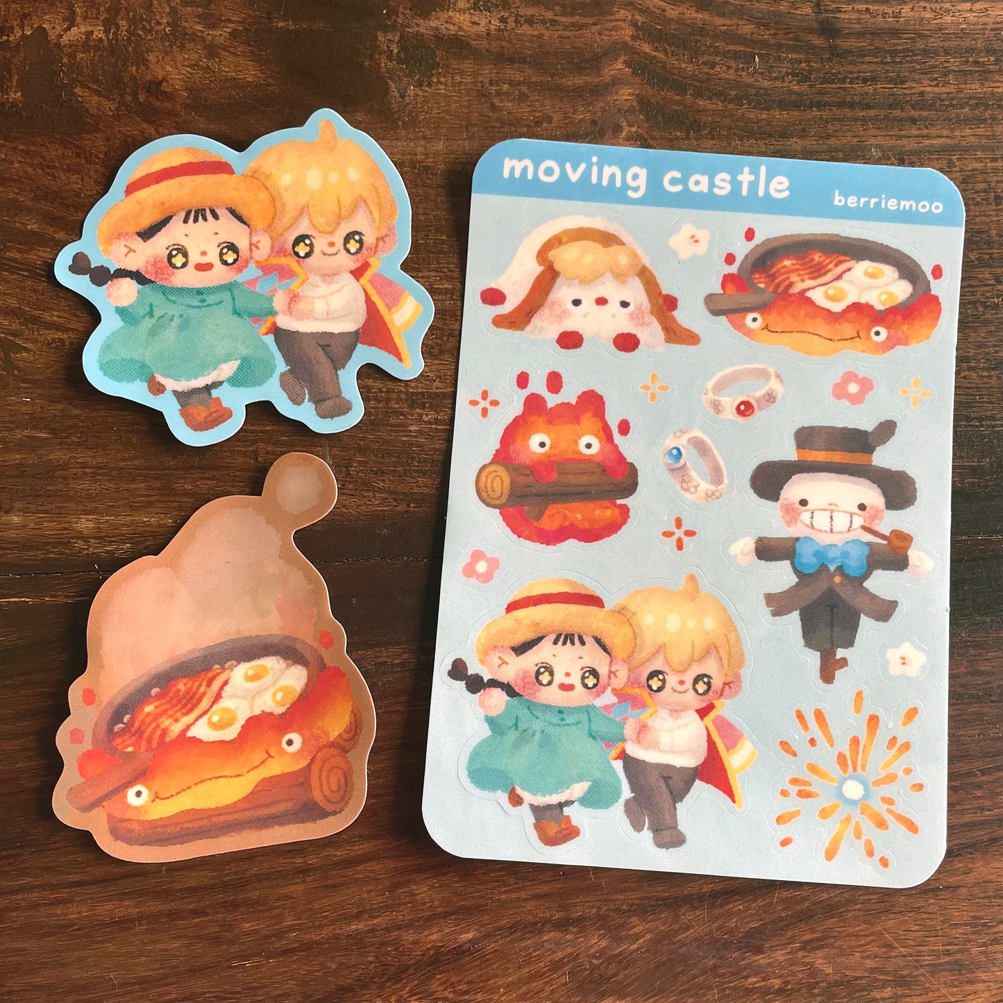 Moving Castle - Vinyl Stickers