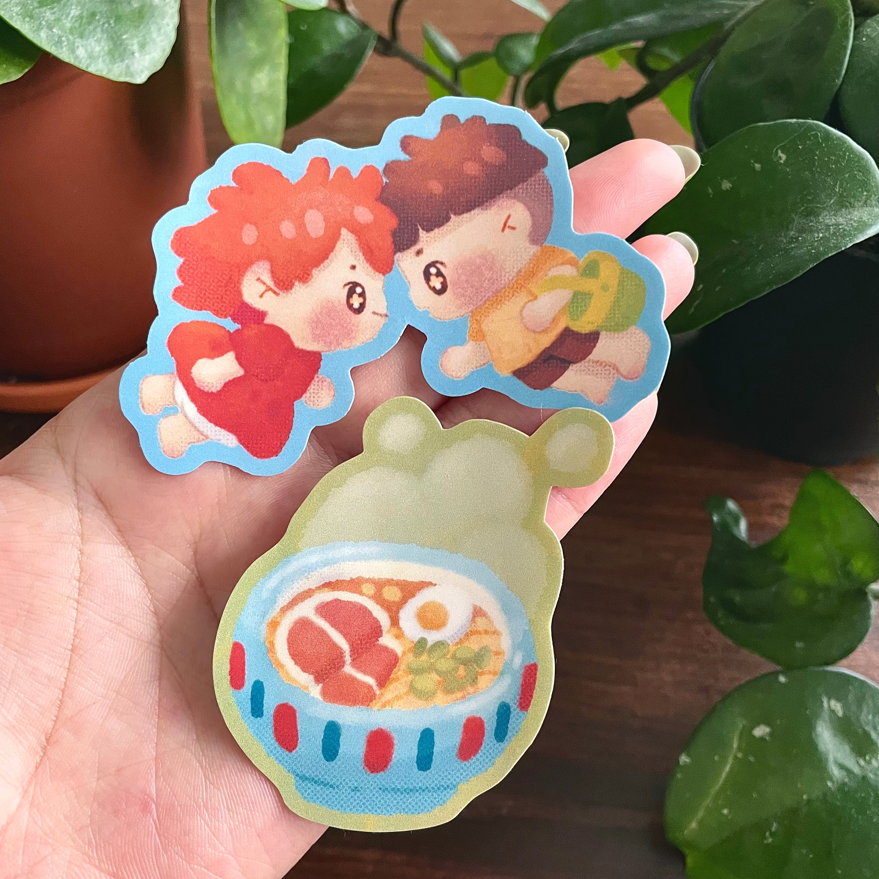 Ponyo - Vinyl Stickers – berriemoo