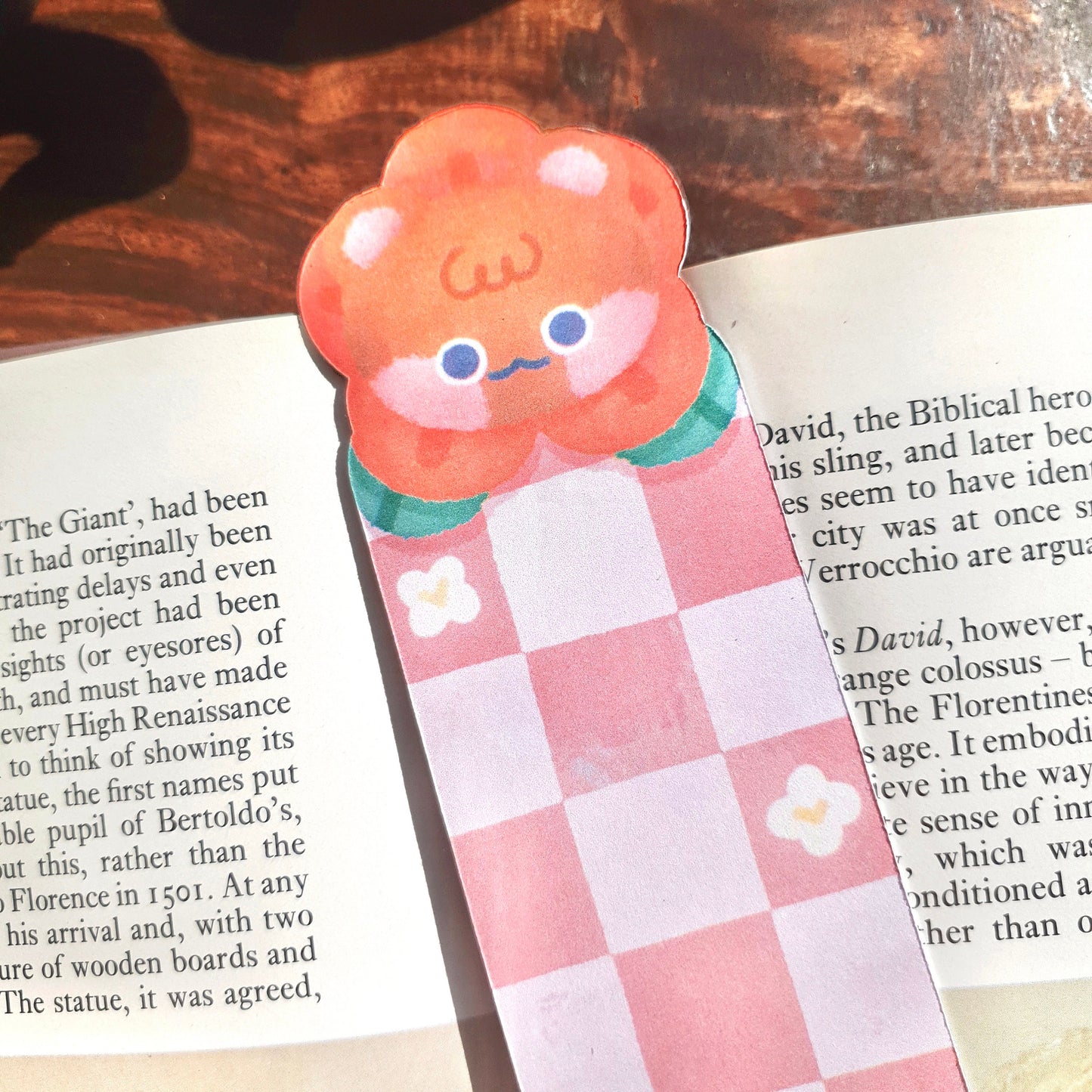 Flower Bear - Bookmark