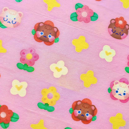 Flower Bear - Washi Tape
