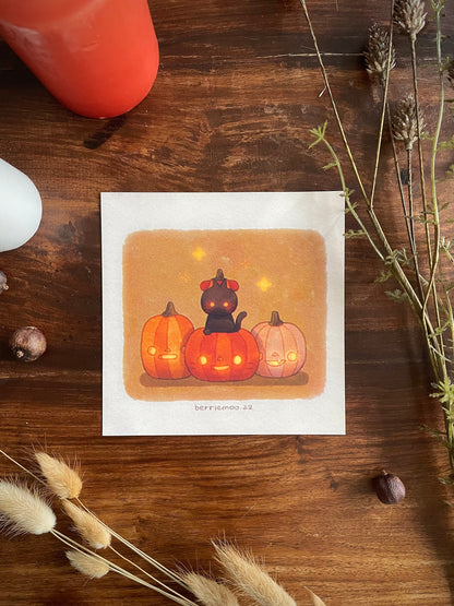 Halloween Friends - Print